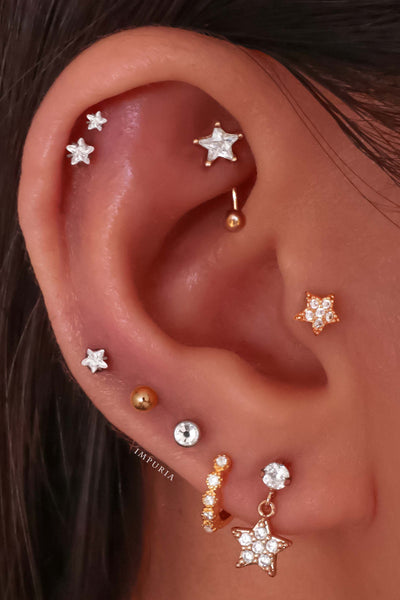 Celestial Themed Ear Piercing Ideas - www.Impuria.com