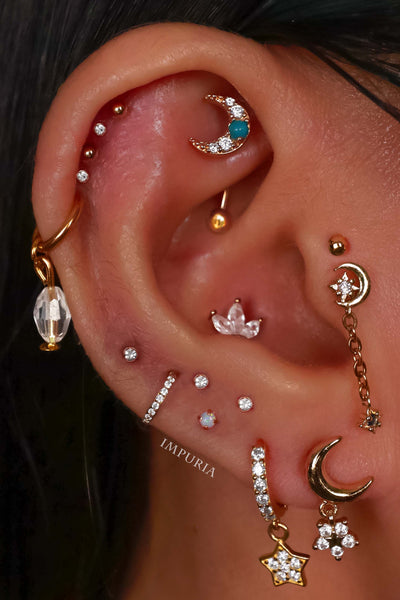 Trending Ear Piercing Ideas - www.Impuria.com