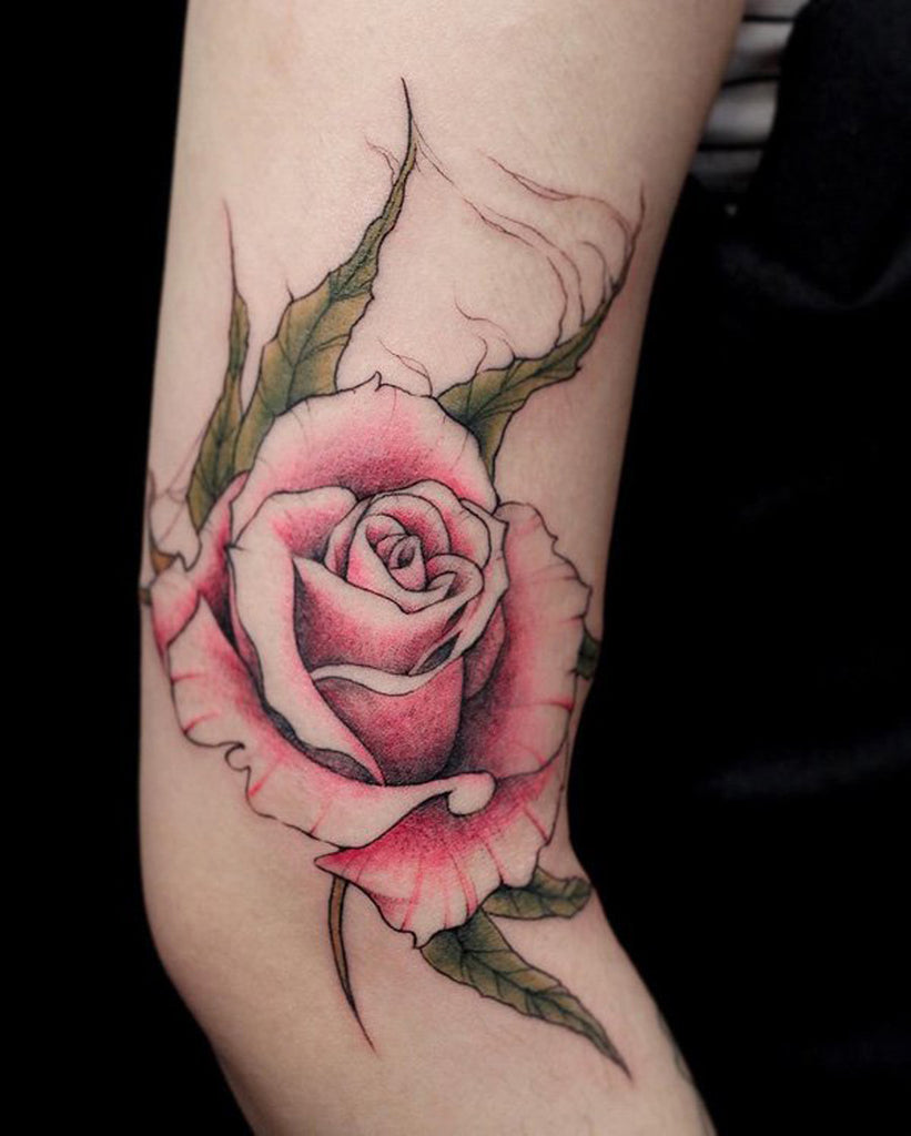 Watercolor Arm Sleeve Tattoo - MyBodiArt.com