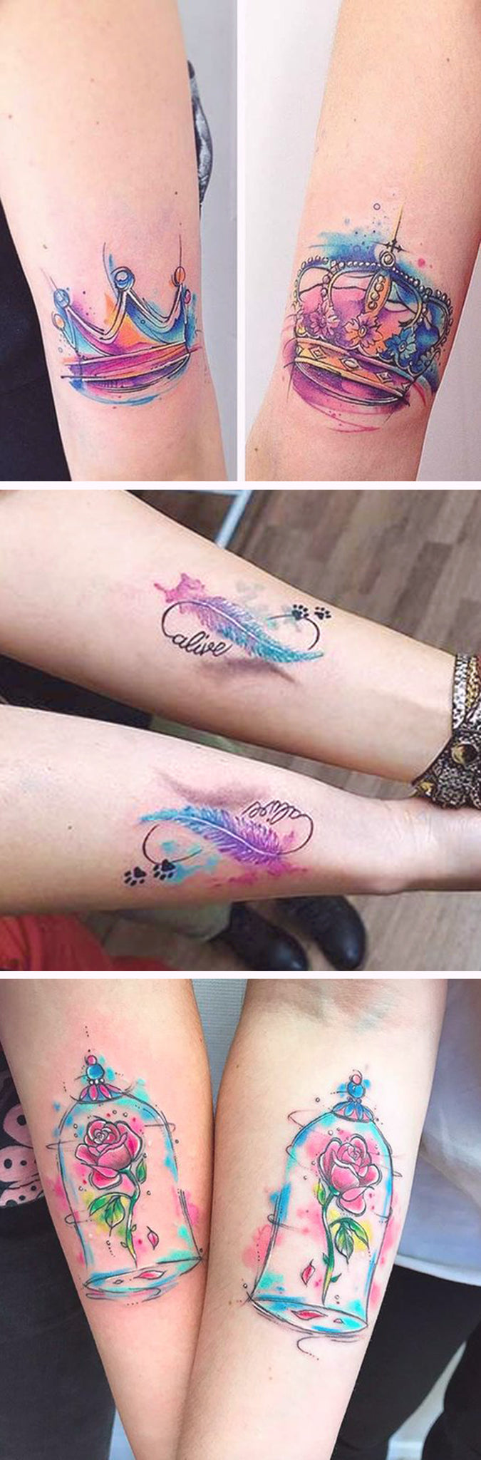 30 Of The Best Matching Tattoos To Get With Your Most Favourite