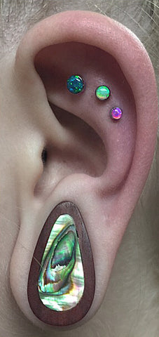Opal Triple Cartilage Jewelry