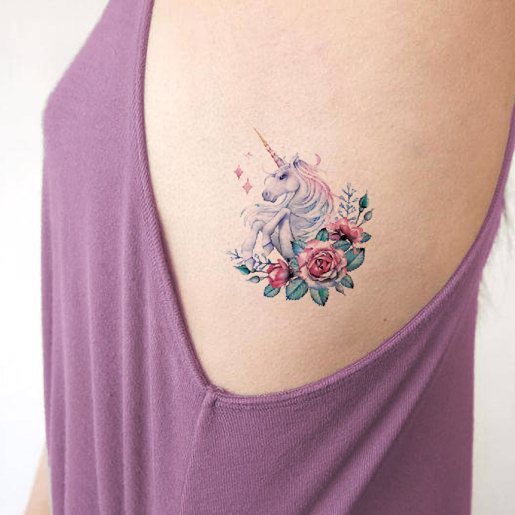 Small unicorn tattoo on the arm  Katya Slonenko  Flickr