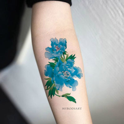 Vintage Floral Temporary Tattoos by Tattoorary