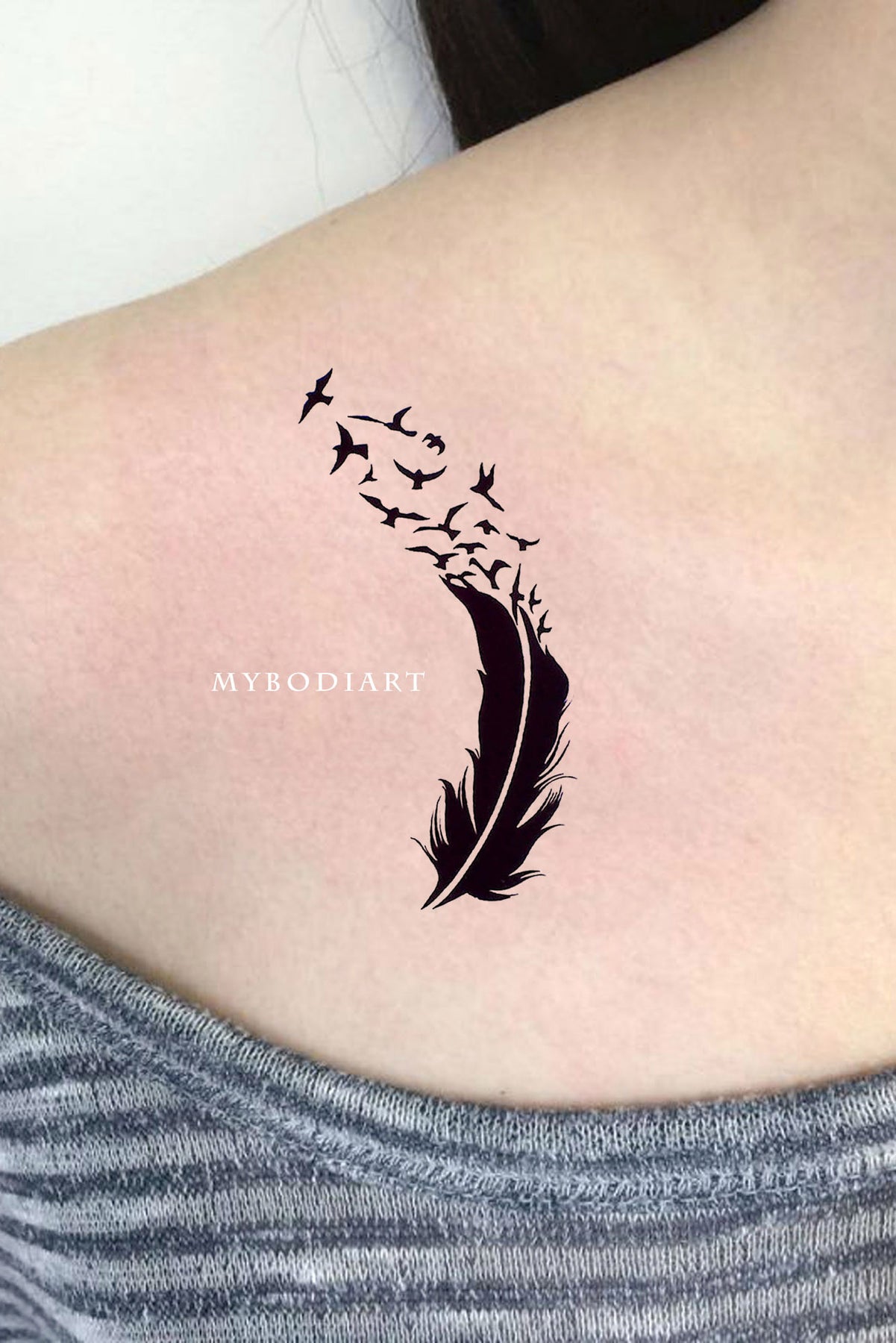 Free Silhouette Bird Tattoo, Download Free Silhouette Bird Tattoo png  images, Free ClipArts on Clipart Library