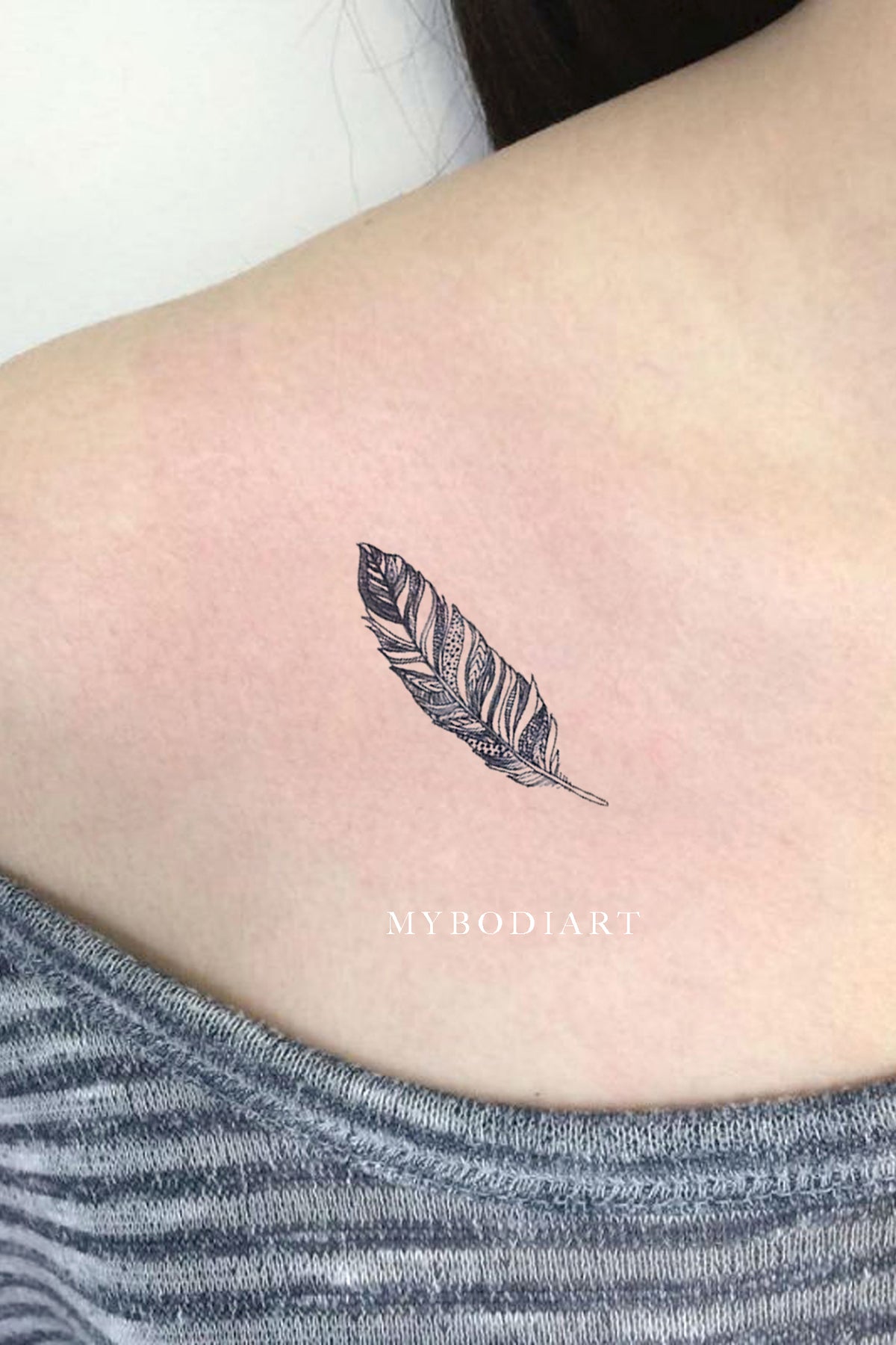 60 Appealing Feather Tattoos On Neck  Tattoo Designs  TattoosBagcom