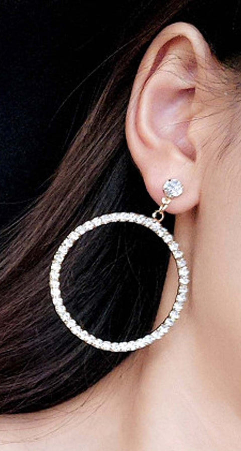 large ear studs