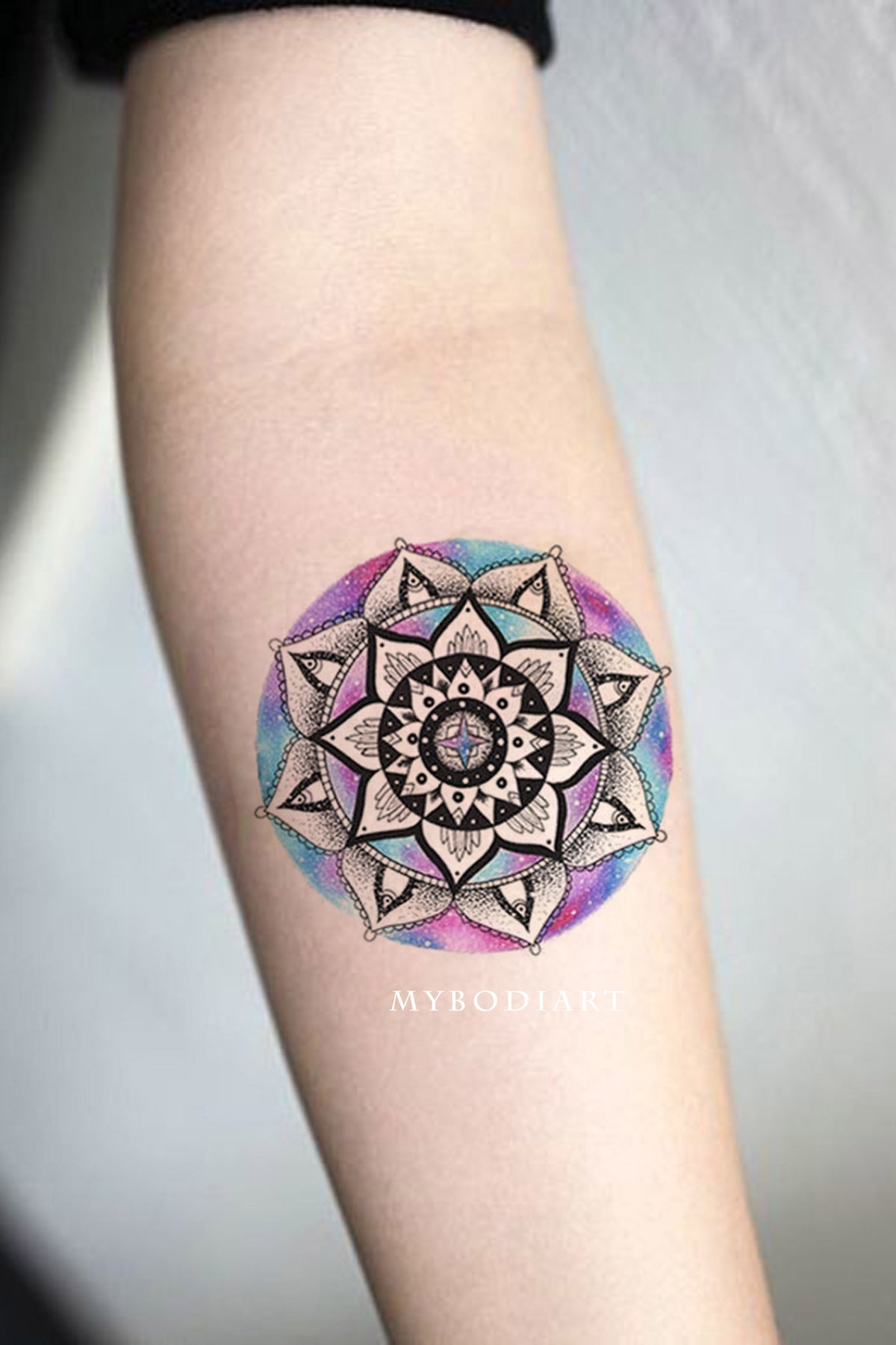 geometric watercolor tattoo by SelfmadeTattooBerlin on DeviantArt