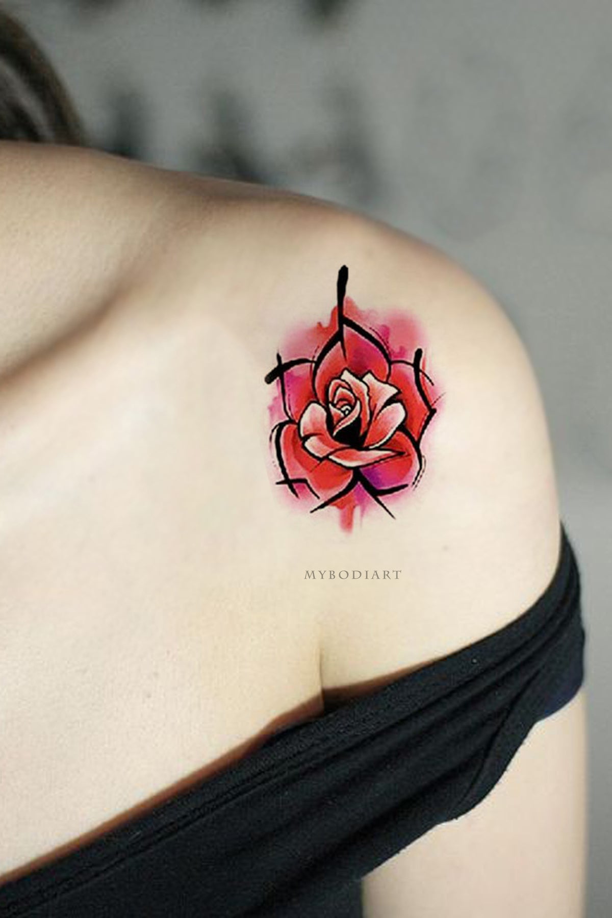 First Tattoo :Never Give In: by SlicedBerry-Pro on DeviantArt