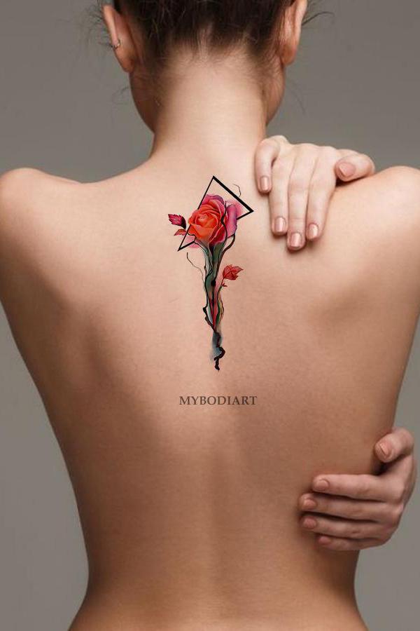 Red Flower Hand Tattoos For Men And Women Tattoos For Men HD wallpaper   Peakpx