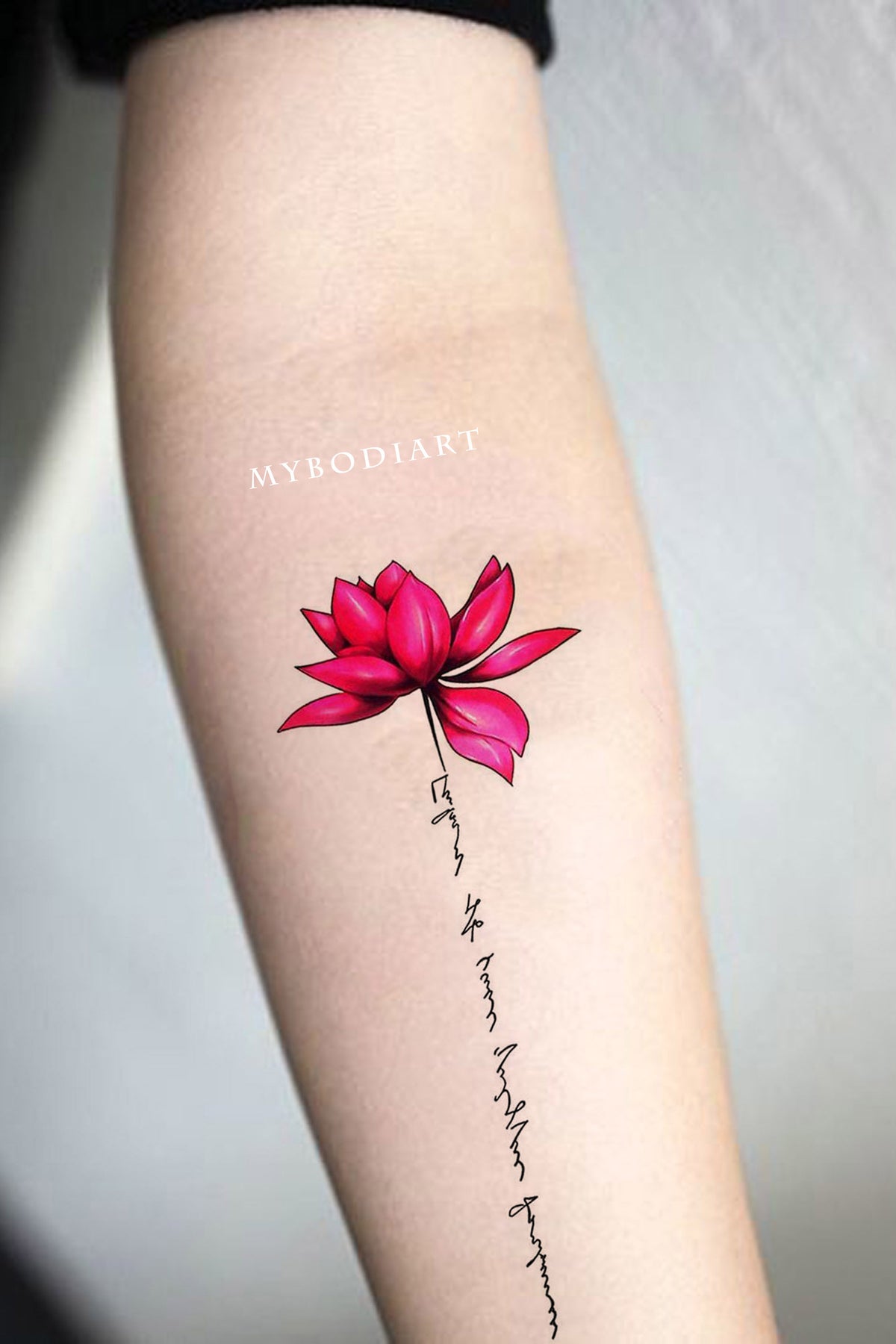 Flower Tattoos With Quotes QuotesGram
