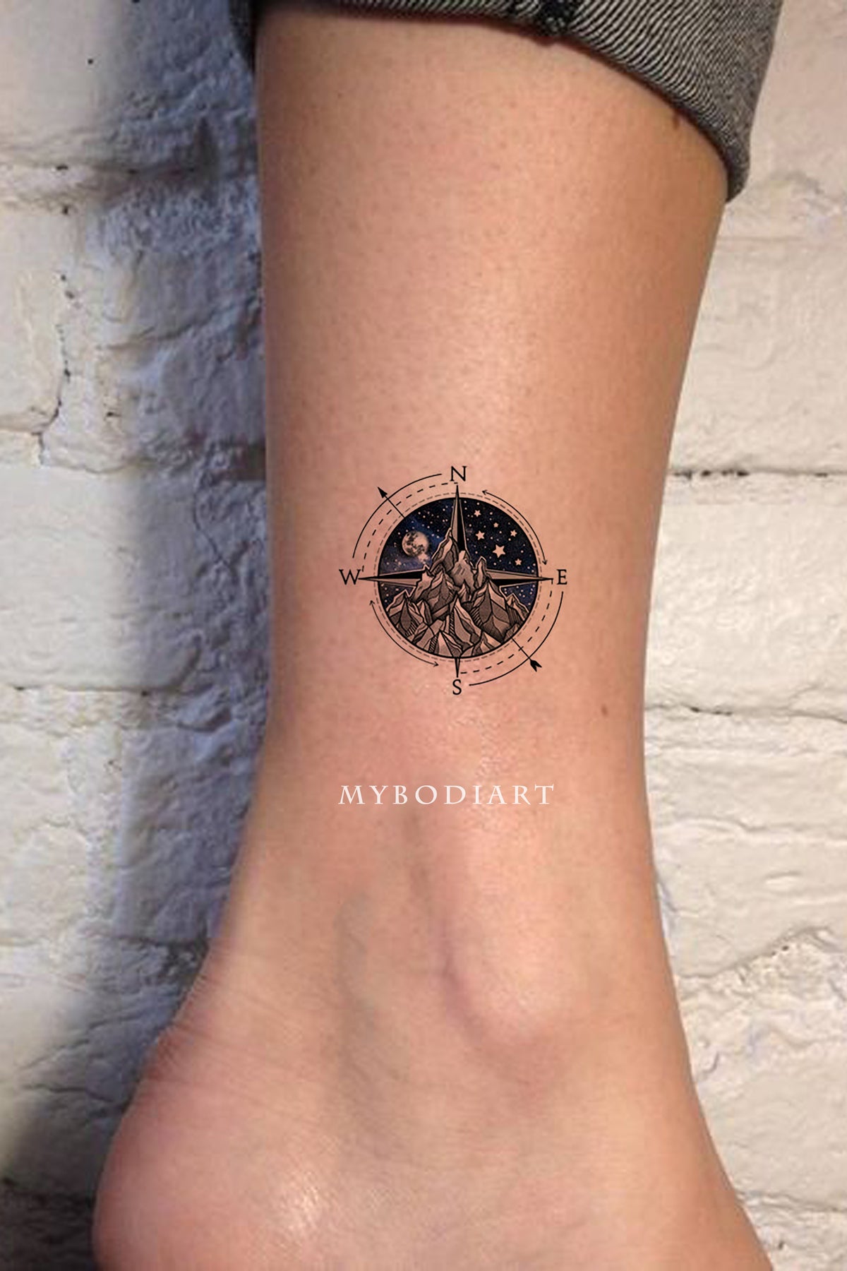 Instant Download Tattoo Design Galaxy Landscape Printable  Etsy