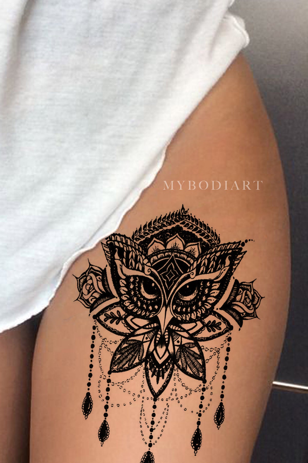 80 Geometric Owl Tattoo Designs For Men  Shape Ink Ideas