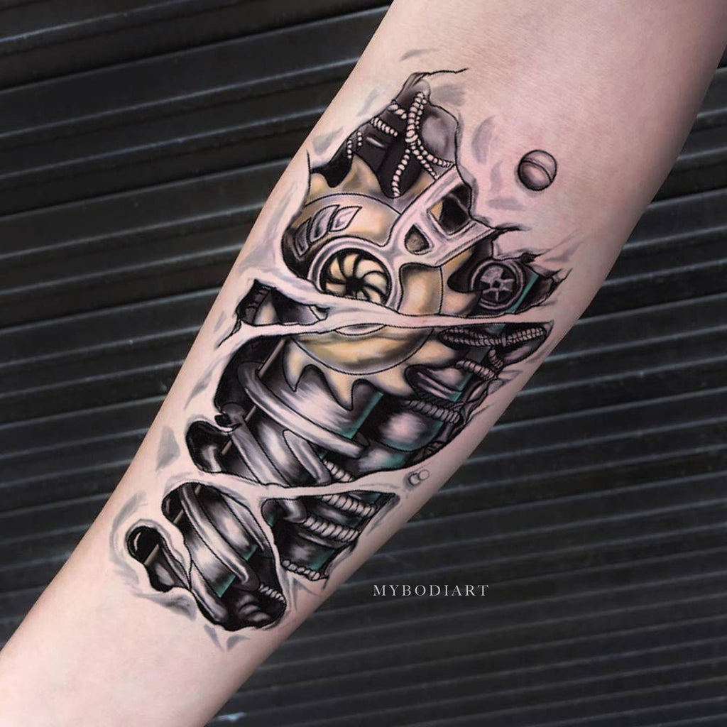 Top 47 Mechanical Tattoo Ideas 2021 Inspiration Guide