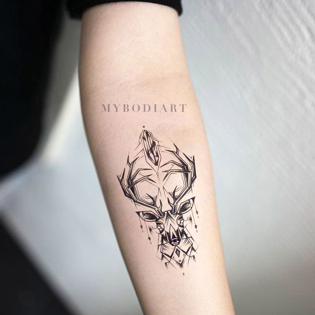 25 Captivating Deer Tattoo Ideas and Meanings | Deer tattoo, Tattoos for  women, Stag tattoo