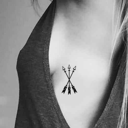 Arrow Triple Tattoo Set