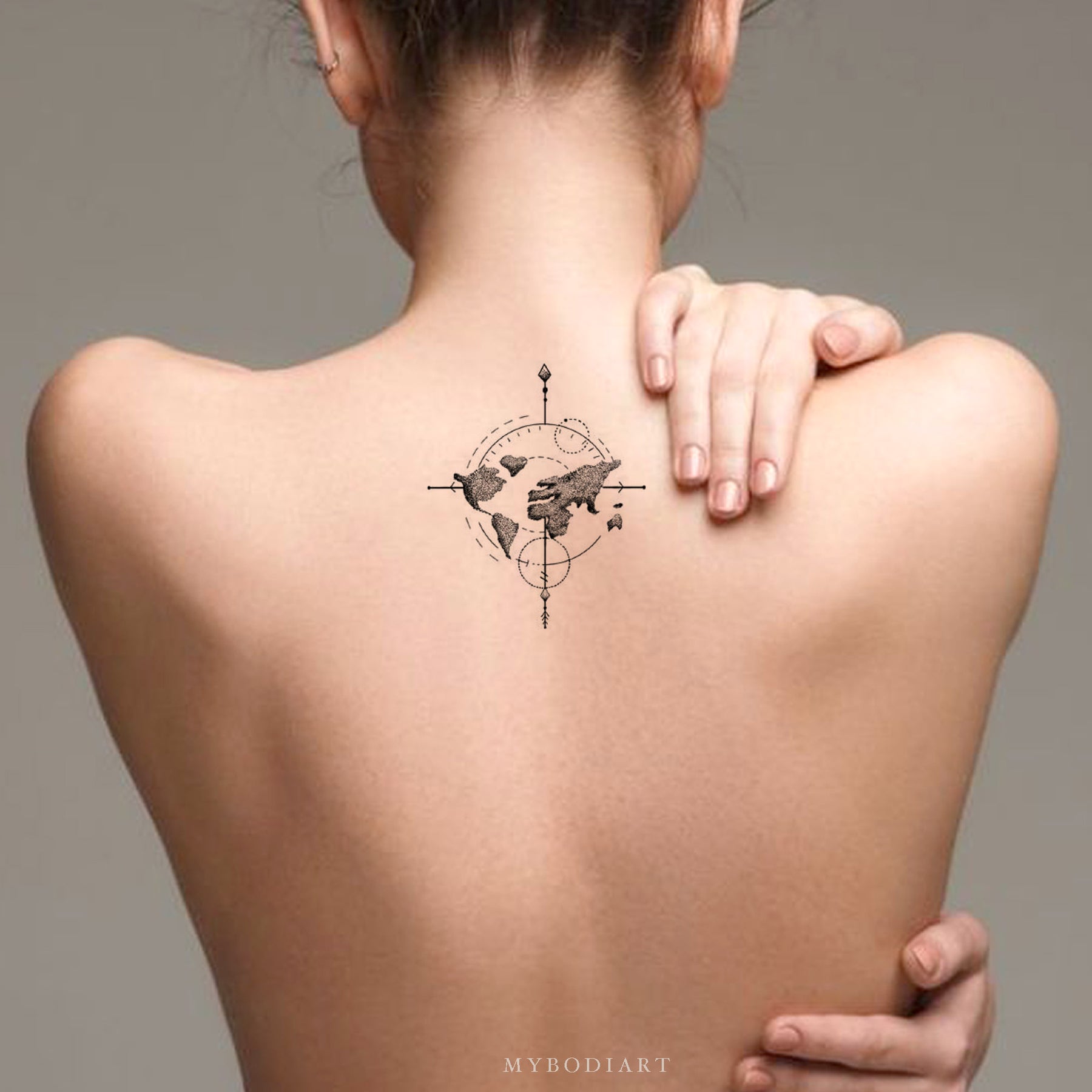 Goddess Artemis Tattoo  Jo Atwood Tattoos Angel Hands