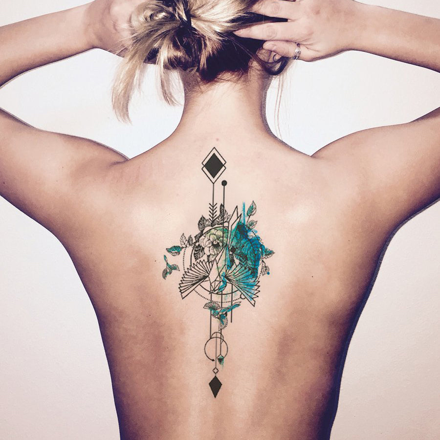 Neck arrow tattoo  FMagcom