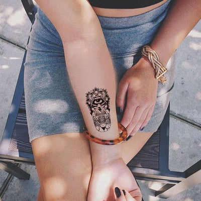 Tattoo uploaded by Circle Tattoo • Evil Eye Tattoo Done by Bishal Majumder  at Circle Tattoo • Tattoodo