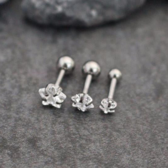 Helix Earring Helix Piercing Silver Helix Jewelry Cartilage 