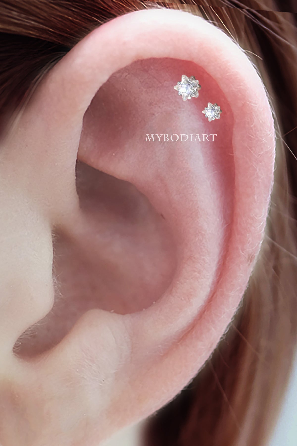 Tragus Piercing Tragus Jewelry Conch Piercing Monogram -  Israel