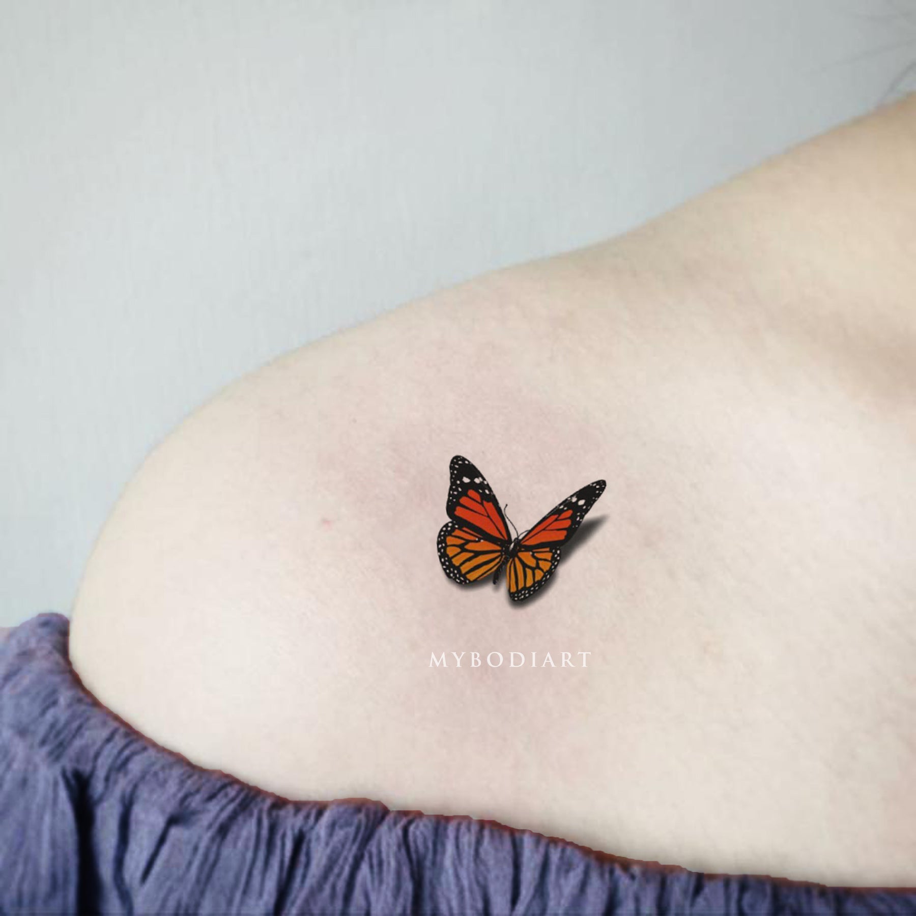 Download Small Monarch Butterfly Tattoo Small Temporary Tattoo Butterfly Tattoos Vintage Tattoo Feminine Tattoo Womens Tattoo 3d Quote Monarch Butterfly Cute Watercolor Mybodiart