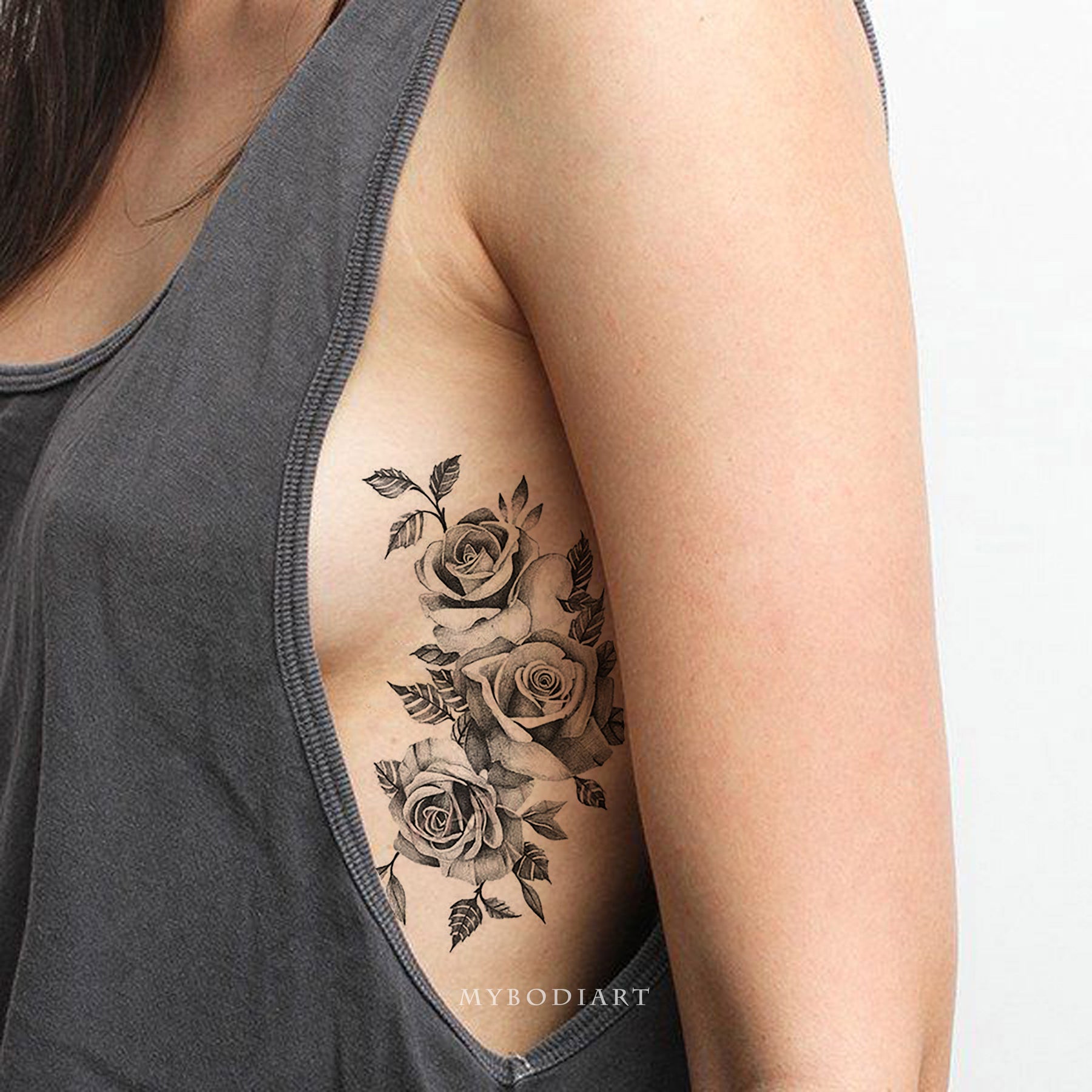 Stunning Flower Tattoo Ideas on Ribs  WomenSew