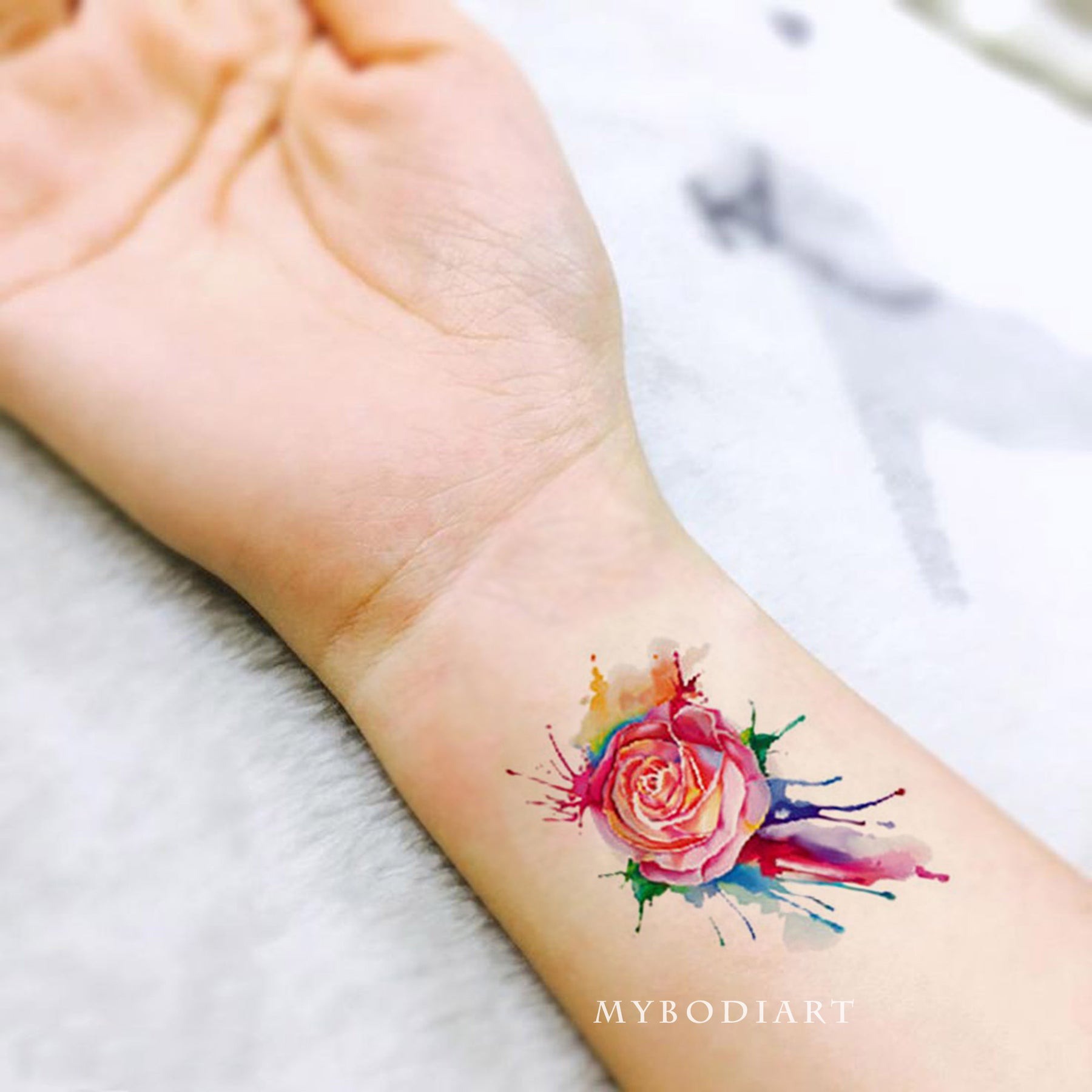 Another rose 🌹 #ewasroka #rose #rosetattoo #tattoo #flowertattoo  #redrosetattoo #redrose #tat… | Flower tattoo designs, Skull rose tattoos, Watercolor  rose tattoos