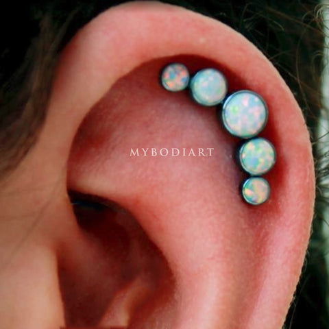 top ear stud