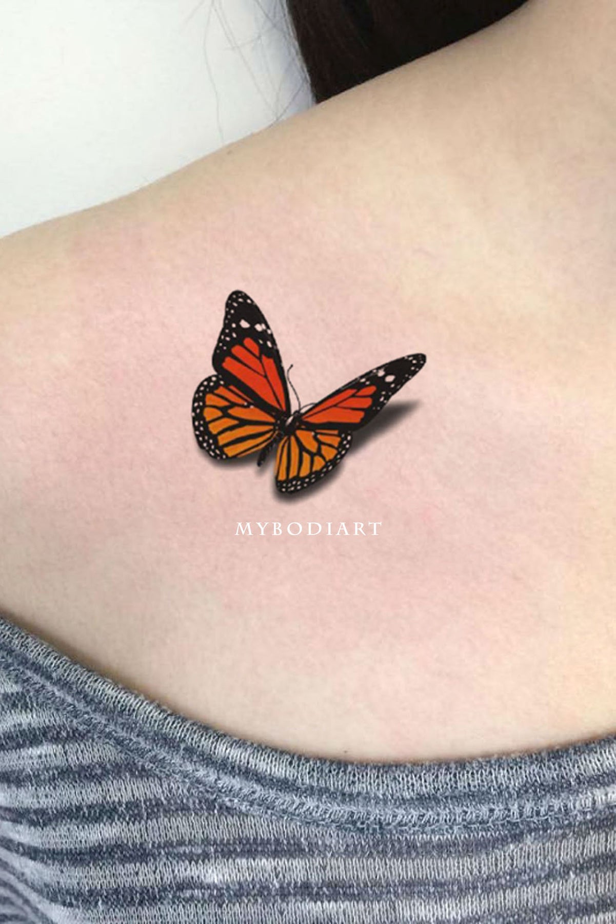 Butterfly Wings mdwipeoutz MikeDeVries 3d butterfly tattoo tikto   TikTok