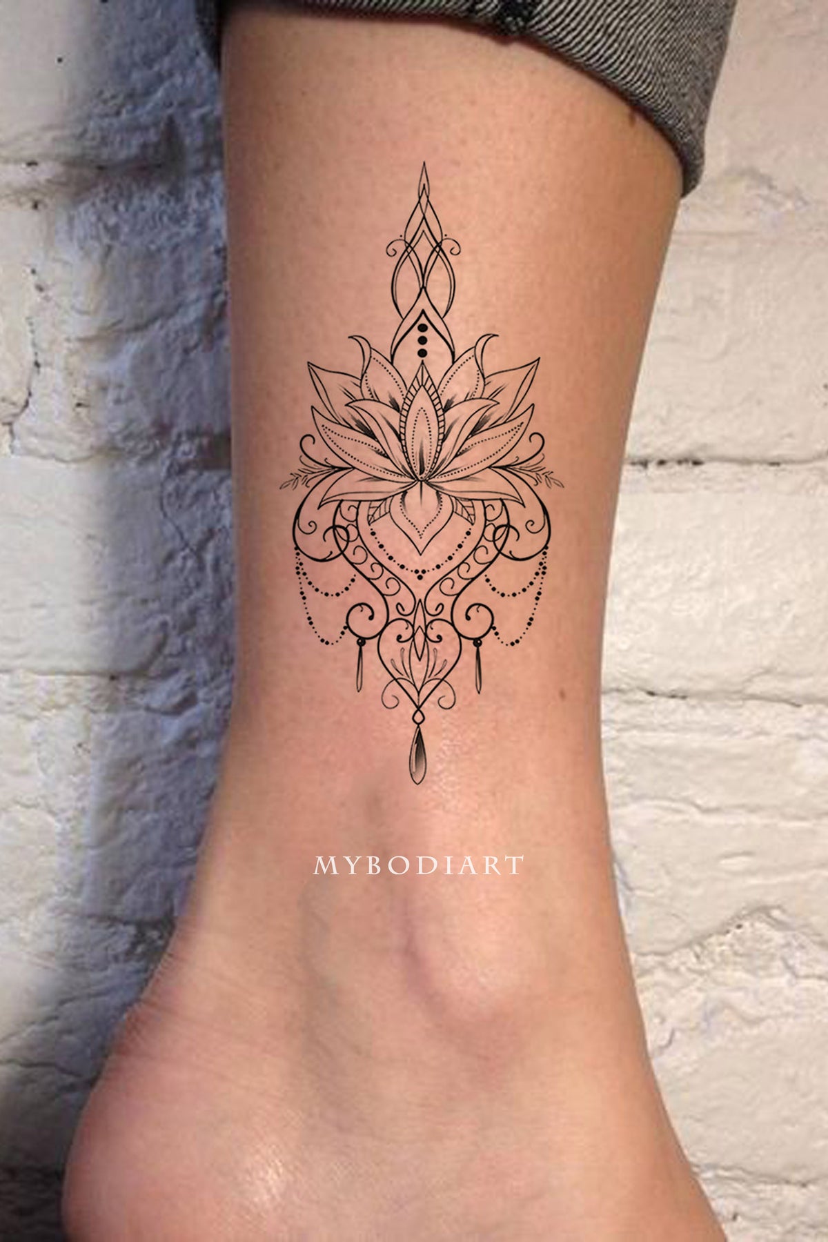 lotus flower tattoo for menTikTok Search