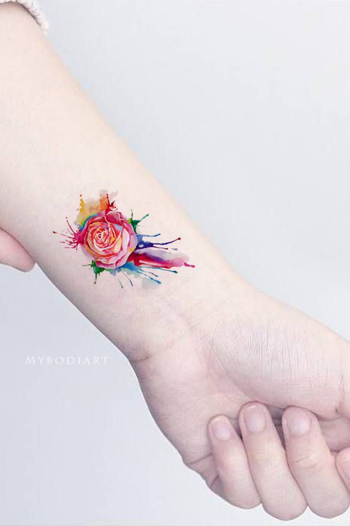 Watercolor Tattoos - Queen's Gambit Tattoo