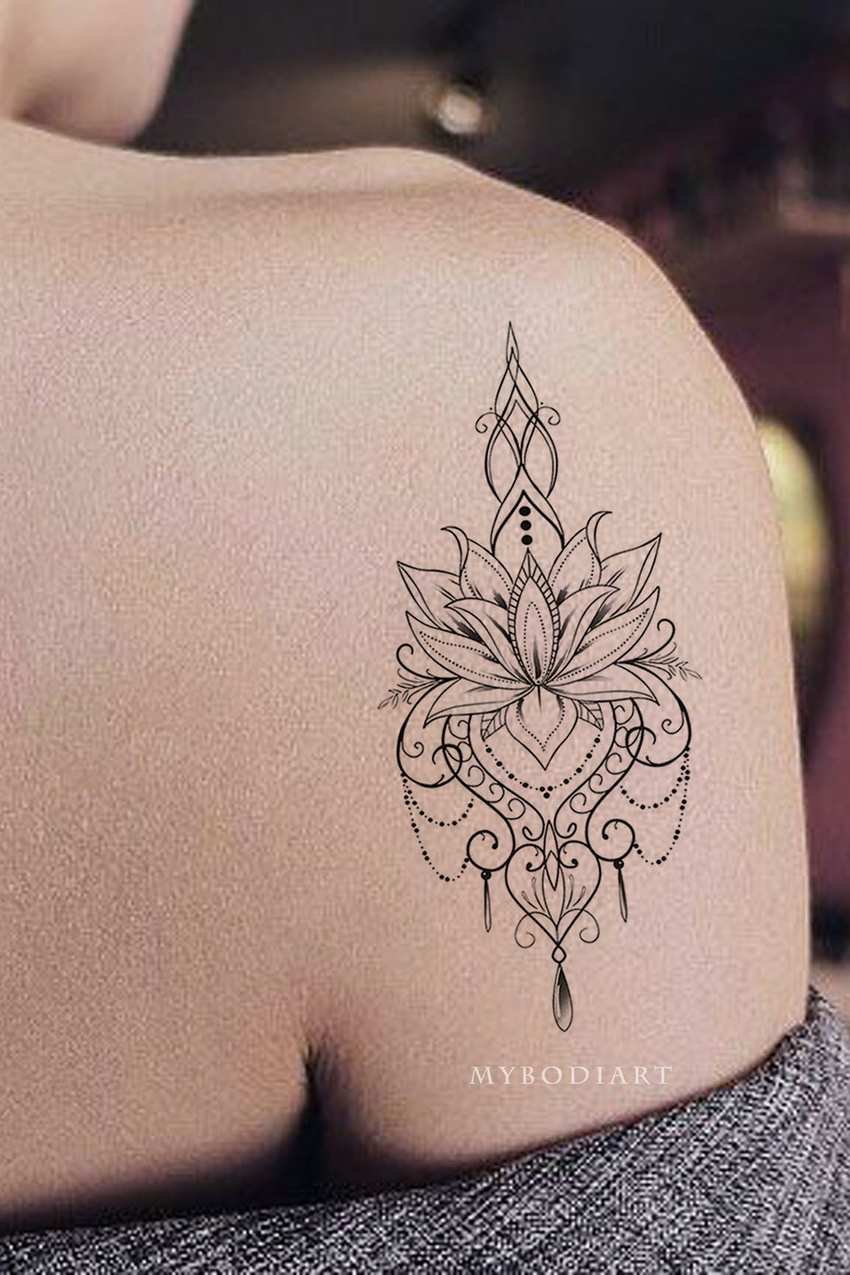 70 Beautiful Lotus Flower Tattoos  Meaning  The Trend Spotter