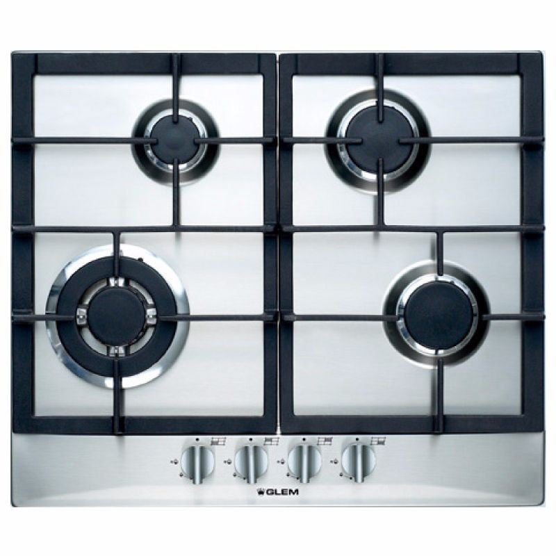 Glem 60cm 4 Burner Gas Cooktop Fc64gwi Prestige Appliances