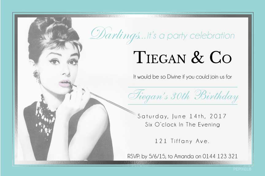 tiffany & co invitations