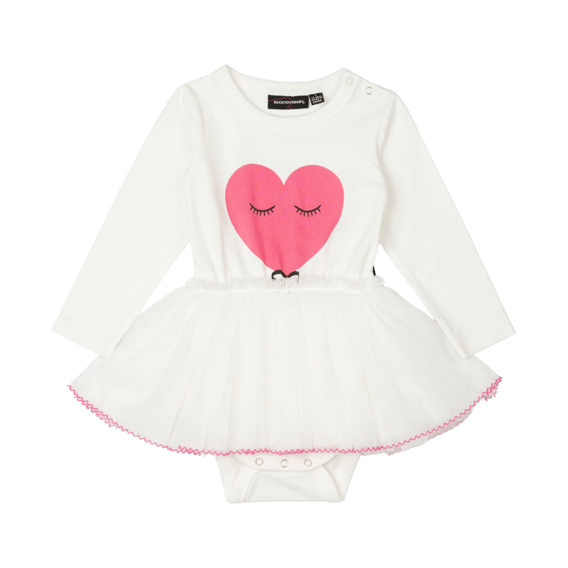 Rock Your Baby Pink Heart Baby Circus Dress – Daisy and Hen