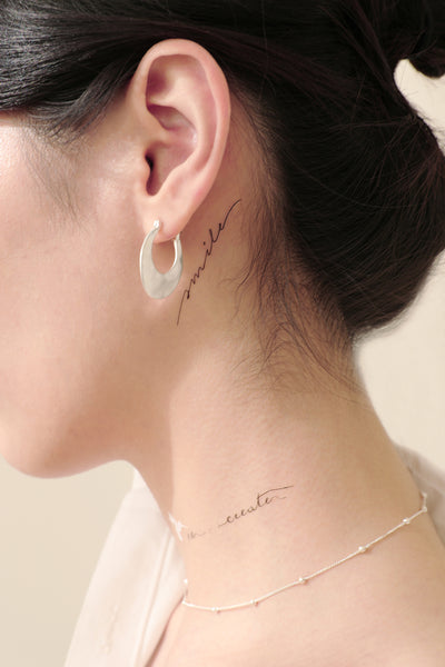 Calligraphy Temporary Tattoos