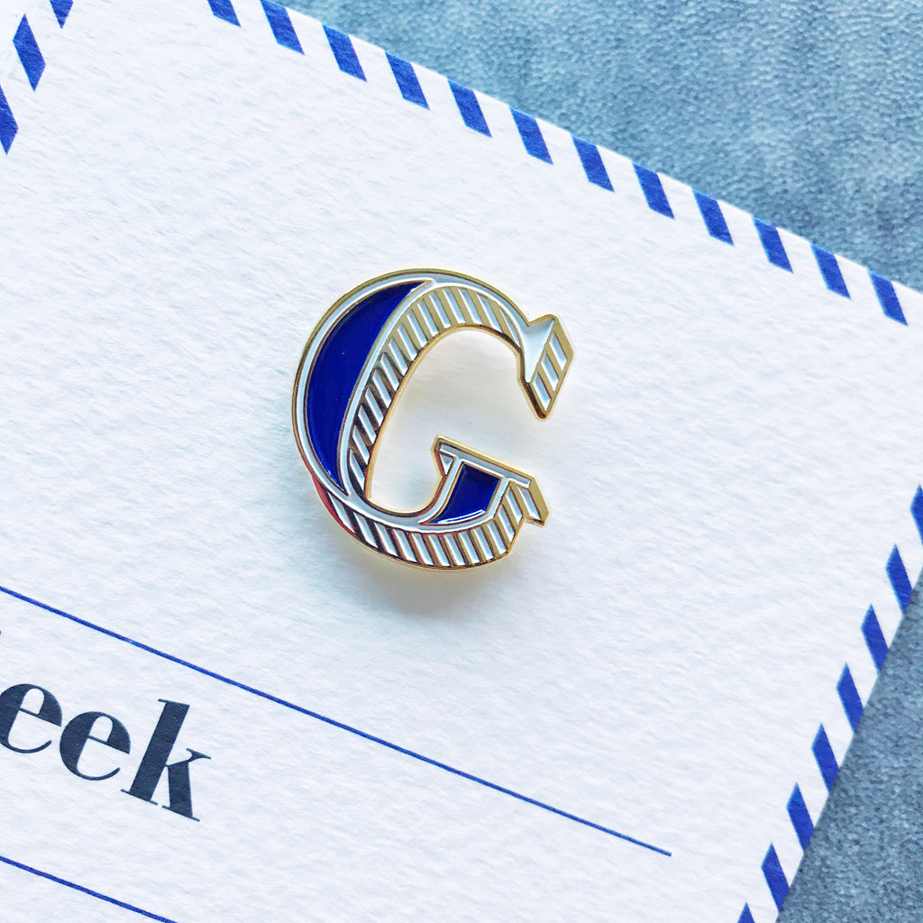 G Is For Geek Pin Badge And Card Paperself 