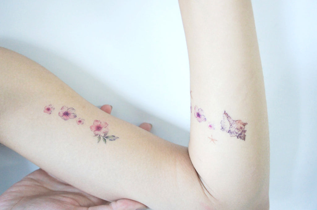 Whales Temporary Tattoos Stickers | PAPERSELF