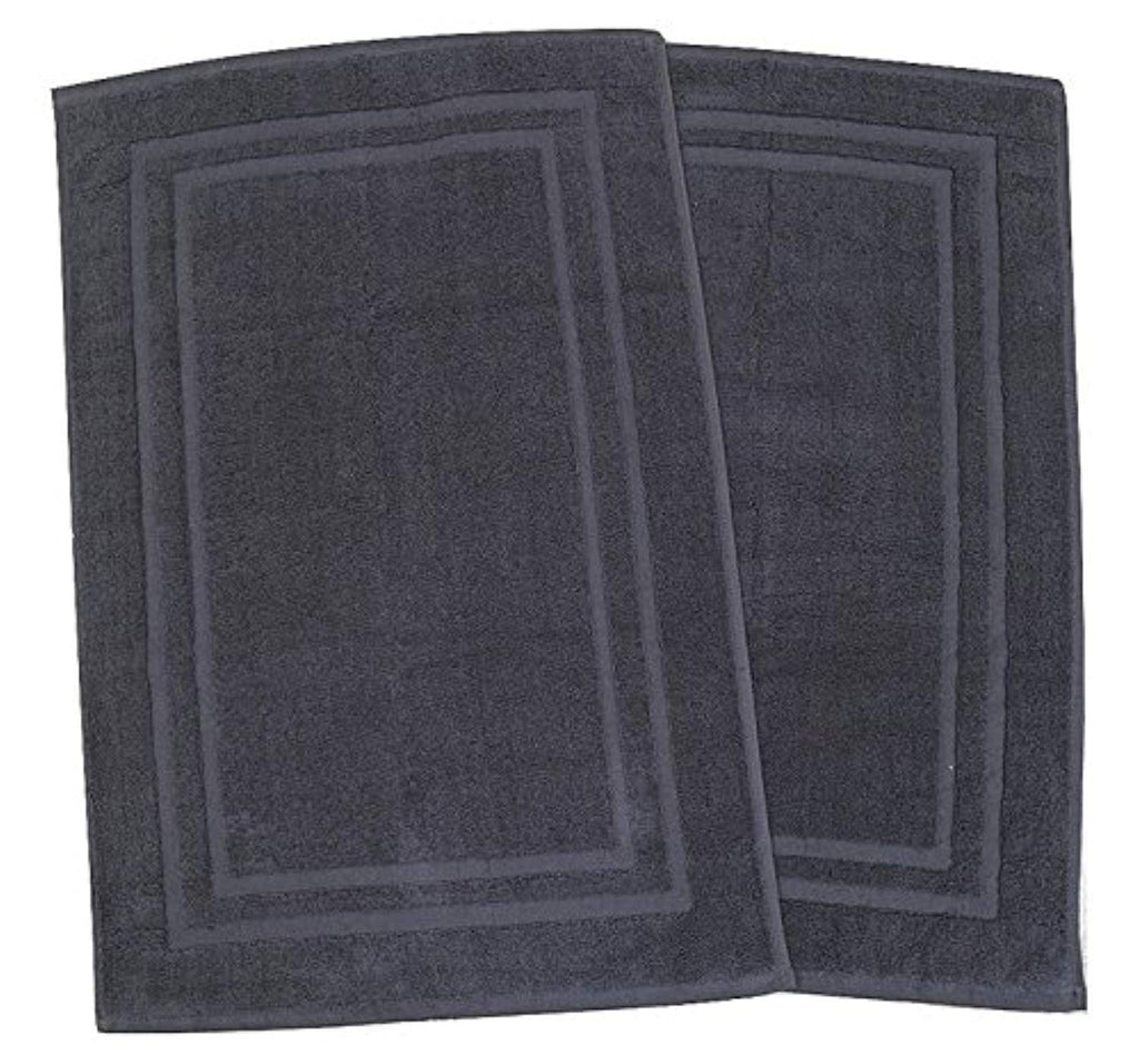 Luxury Tub Shower Bath Mat Hotel Spa Floor Mat 2 Pack 22x34