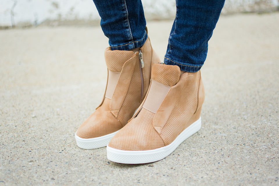 penelope wedge sneaker