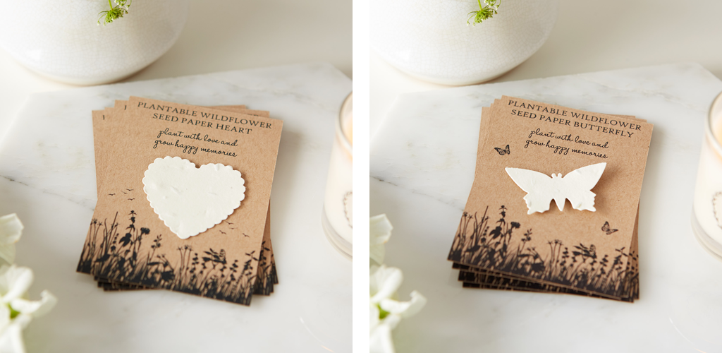Seed Paper Funeral Favours