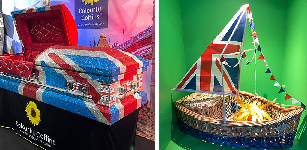 Union Jack Casket Coffin