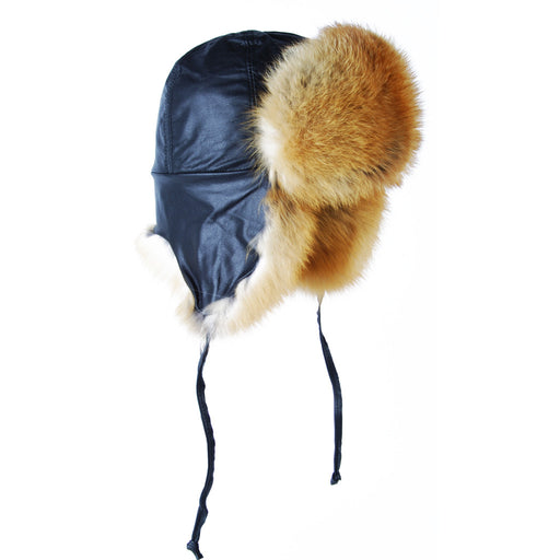 Buy Beaver Fur and Leather Aviator Hat  hand made in Canada — Winnipeg  Outfitters