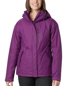 plum columbia jacket