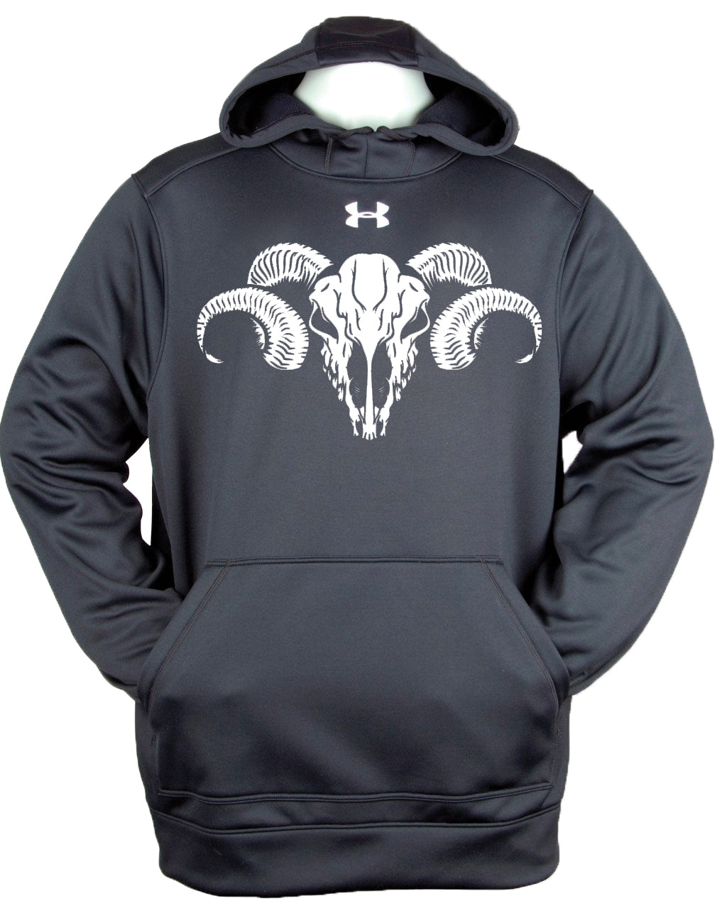 under armour skull hoodie