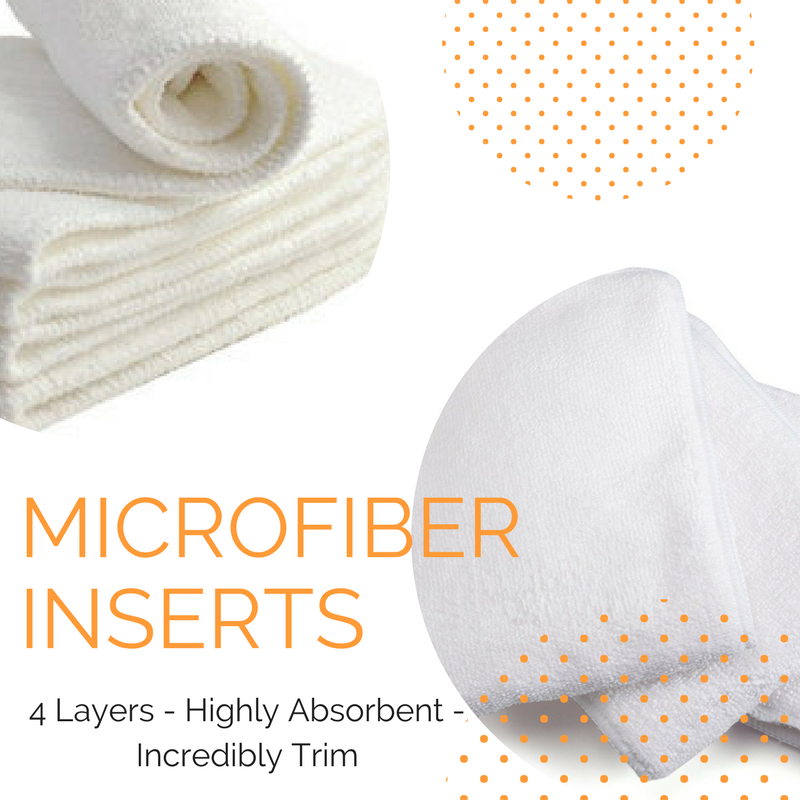 Microfiber Inserts - 2 Pack