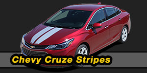 Chevy Cruze Vinyl Graphics Decals Stripe Package Kits