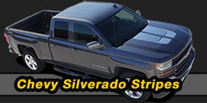 2000-2010 2011 2012 2013 2014 2015 2016 2017 2018 Chevy Silverado Vinyl Graphics Decals Stripe Package Kits