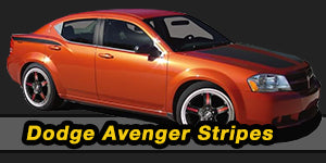 Dodge Avenger Vinyl Graphics Decals Stripe Package Kits