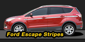 Ford Escape Vinyl Graphics Decals Stripe Package Kits